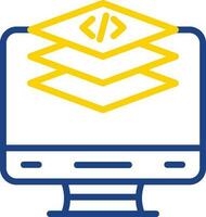 Computer Vector Icon Design