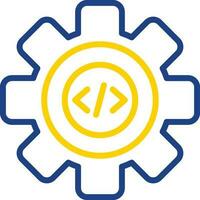 Coding Vector Icon Design