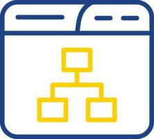 Algorithm Vector Icon Design