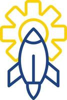 Rocket Vector Icon Design