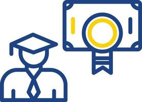 Postgraduate Vector Icon Design