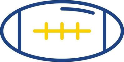 Rugby Vector Icon Design