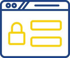 Password Vector Icon Design