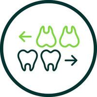 Teeths Vector Icon Design