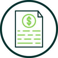 Medical Invoice Vector Icon Design