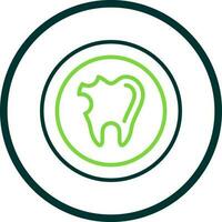 Caries Vector Icon Design