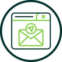 Send Mail Vector Icon Design