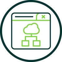 Cloud Computing Vector Icon Design