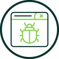 Bug Vector Icon Design