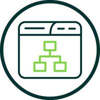 Algorithm Vector Icon Design