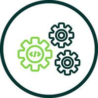 Processing Vector Icon Design