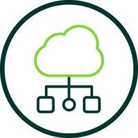 Cloud Computing Vector Icon Design