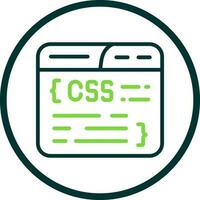 Css Coding Vector Icon Design