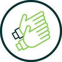 Clapping Vector Icon Design