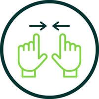 Zoom In Vector Icon Design