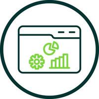 Statistics Vector Icon Design