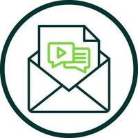 Email Marketing Vector Icon Design