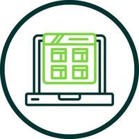 Website Vector Icon Design