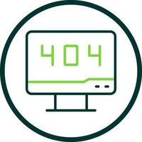 404 Vector Icon Design