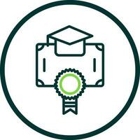 Bachelors Degree Vector Icon Design