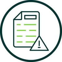 Warning Vector Icon Design