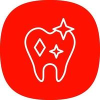Clean Tooth Vector Icon Design