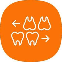 Teeths Vector Icon Design