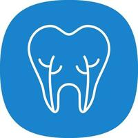 Root Canal Vector Icon Design