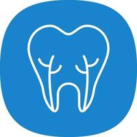 Root Canal Vector Icon Design