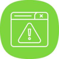 Error Vector Icon Design