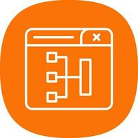 Site Map Vector Icon Design