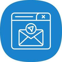 Send Mail Vector Icon Design