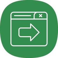 Next Page Vector Icon Design