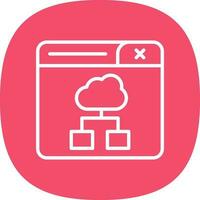 Cloud Computing Vector Icon Design