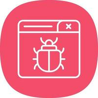 Bug Vector Icon Design