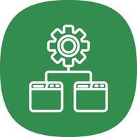 Batch Processing Vector Icon Design