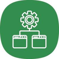 Batch Processing Vector Icon Design