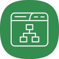 Algorithm Vector Icon Design