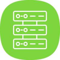 Server Vector Icon Design