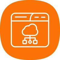 Cloud Vector Icon Design