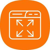Expand Vector Icon Design