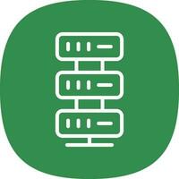 Server Vector Icon Design