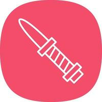 Knife Vector Icon Design