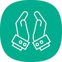 Pray Vector Icon Design
