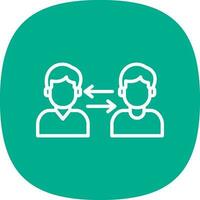 Exchange Vector Icon Design