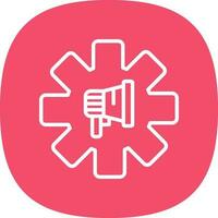 Marketing Agent Vector Icon Design