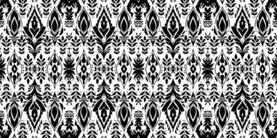 Seamless batik pattern, Seamless floral batik pattern, and Seamless motif pattern resemble ethnic boho, Aztec, and ikat styles. designed for use in satin, wallpaper, fabric, curtain, carpet, Batik vector