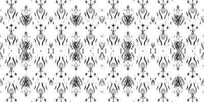 Seamless batik pattern, Seamless floral batik pattern, and Seamless motif pattern resemble ethnic boho, Aztec, and ikat styles. designed for use in satin, wallpaper, fabric, curtain, carpet, Batik vector