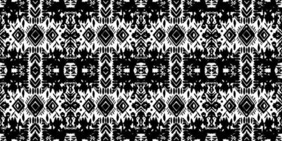 Seamless batik pattern, Seamless floral batik pattern, and Seamless motif pattern resemble ethnic boho, Aztec, and ikat styles. designed for use in satin, wallpaper, fabric, curtain, carpet, Batik vector