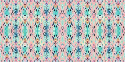 Seamless batik pattern, Seamless floral batik pattern, and Seamless motif pattern resemble ethnic boho, Aztec, and ikat styles. designed for use in satin, wallpaper, fabric, curtain, carpet, Batik vector
